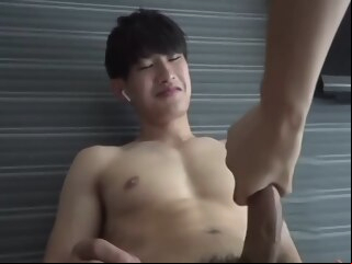 helping Helping Hand For Japanese Hunk Boys hand